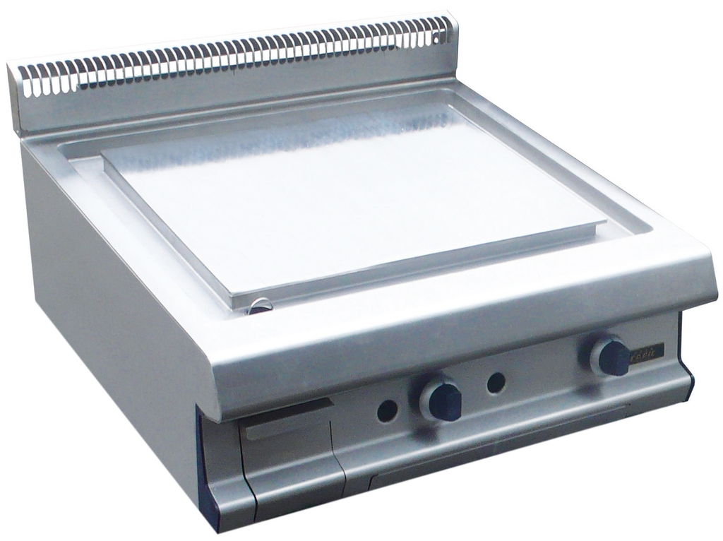 Plancha gaz - 2 zones de chauffe lisse - CAPIC W381515