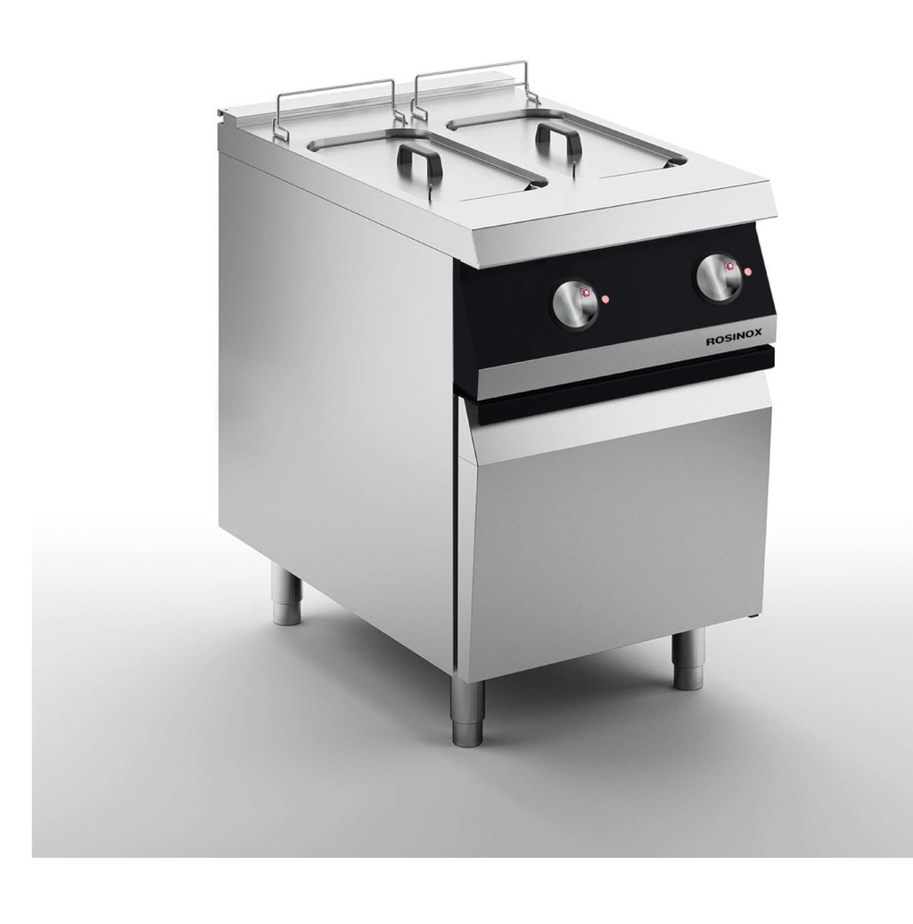 Friteuse sur placard avec porte - électrique - 2x10L - ROSINOX - RX39160348 n°1