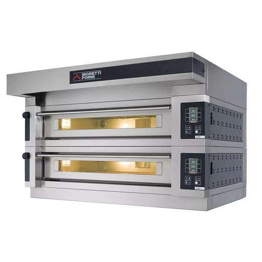 Four à pizza - électrique - 2x8 pizzas ø30 - MORETTI FORNI s120E2