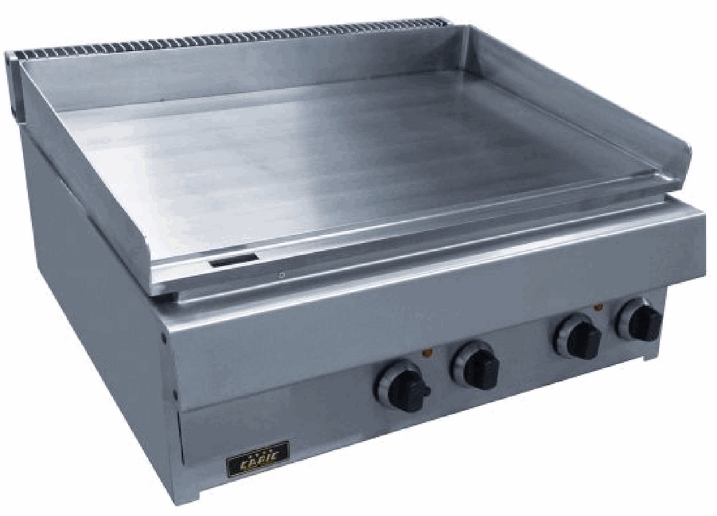 Plancha - électrique - 2 zones lisse inox - CAPIC W342916 n°1