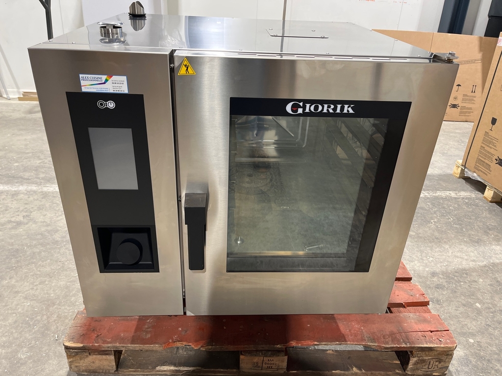 Four mixte électrique - 6 niveaux GN1/1 - vapeur injection et système de lavage - Giorik SERE061W n°1