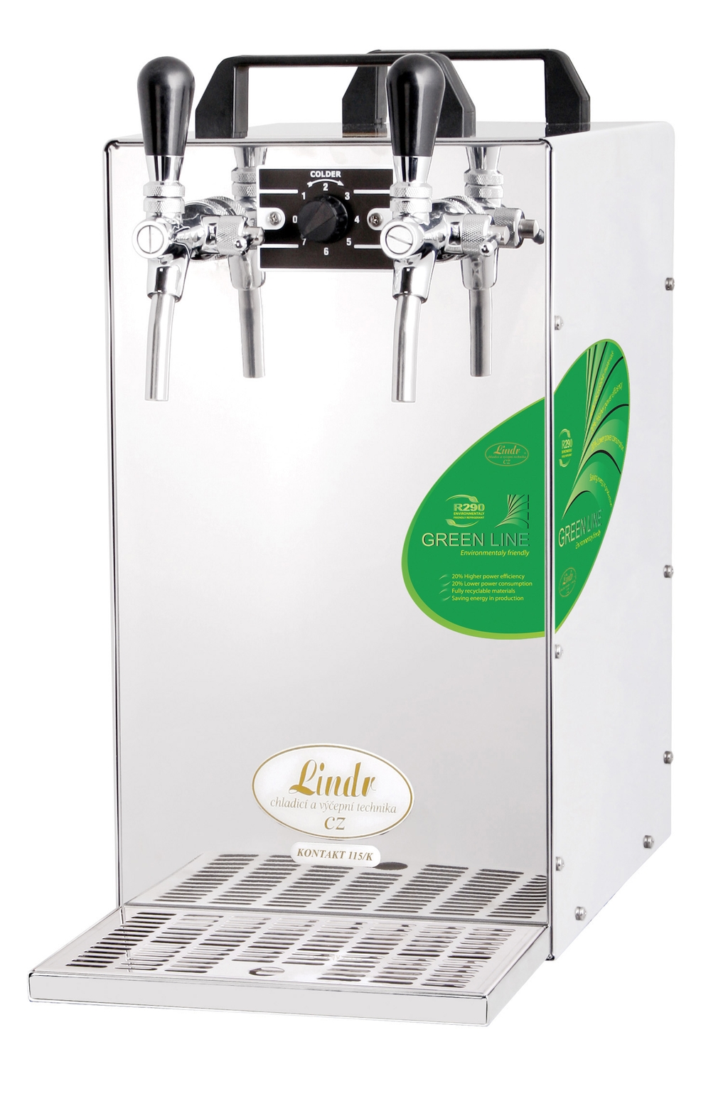 LENNE - Pack Tireuse à bière inclus 2 x tête de tirage Guest + clé de démontage