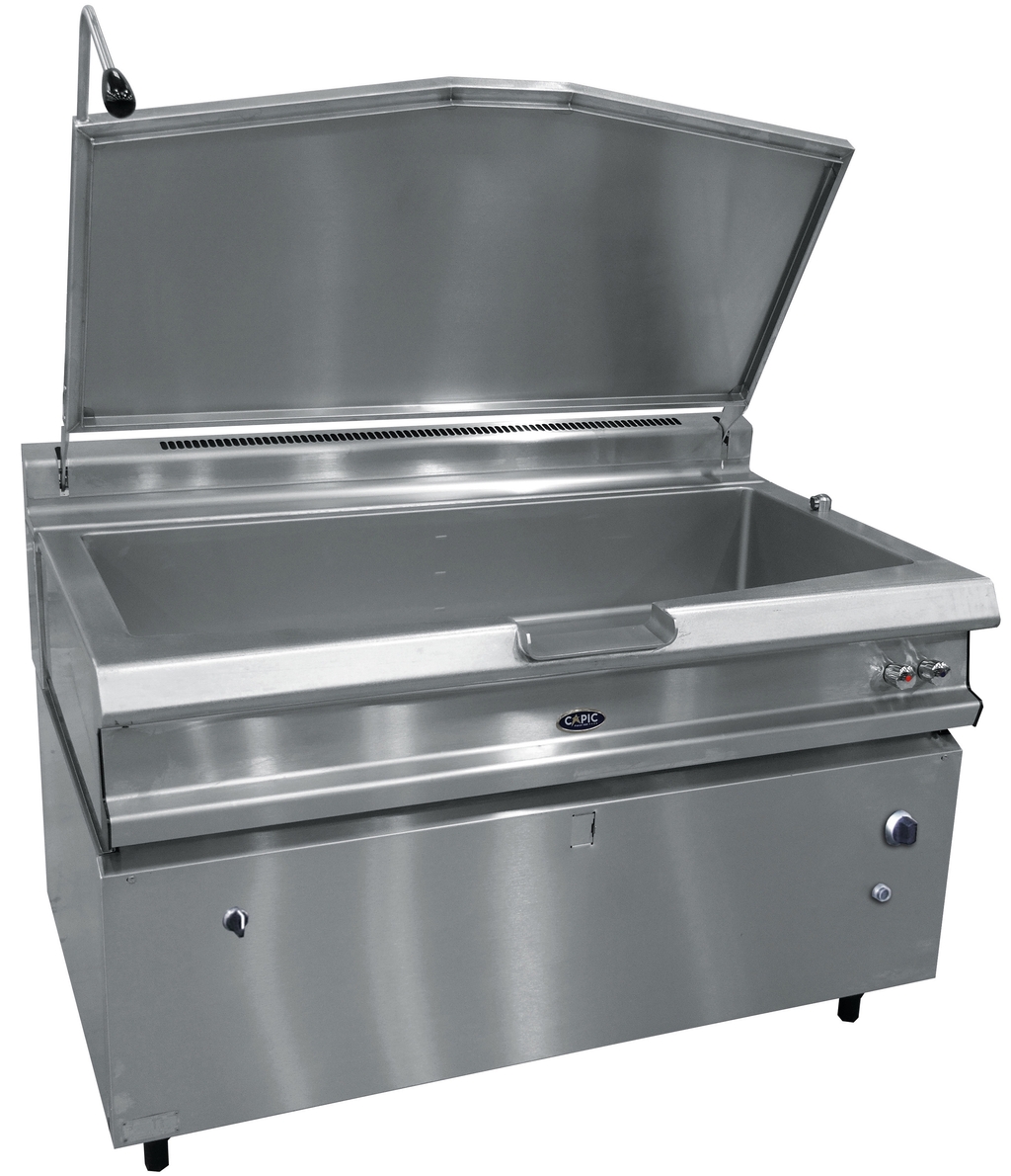 Sauteuse gaz - à basculement électrique - 130L - CAPIC W385025