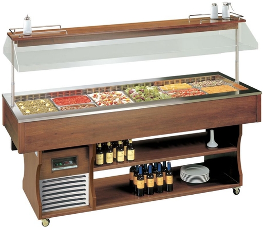 Buffet froid positif - 6GN1/1 - TECFRIGO ISO6M