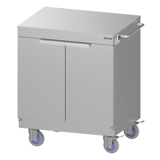 Armoire chaude mobile - 2 niveaux - 90° - Casselin CACM