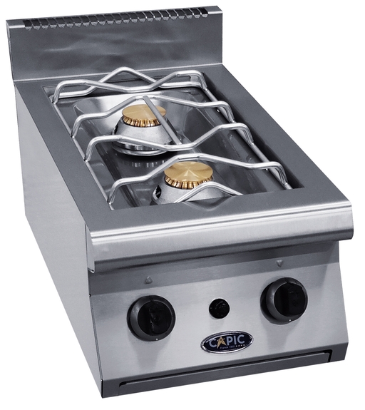 Piano de cuisson à poser - 2 brûleurs gaz - CAPIC W540511