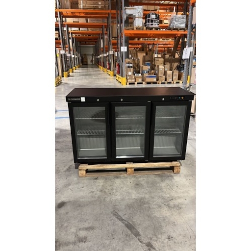 Arrière-Bar positif - 3 portes - 320 canettes - CORECO ERH-350-L BA-1