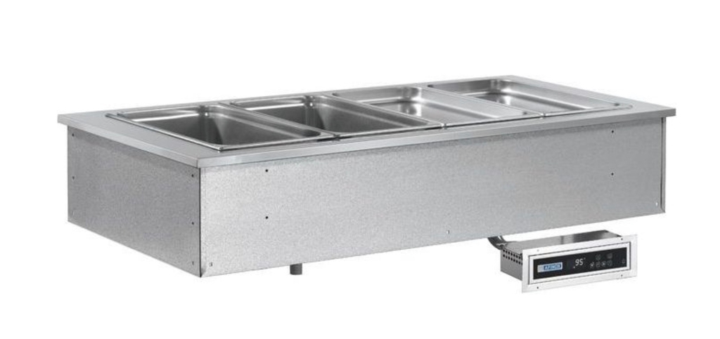 Bain marie à air - 4 bacs GN1/1 - AFINOX ORANGE+4 n°1