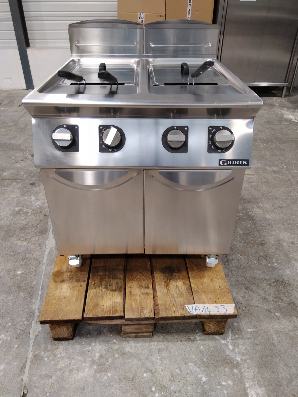 Friteuse électrique - 2x21L sur placard fermé - GIORIK FE9221 n°5