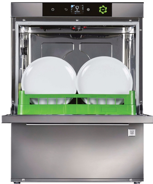 Lave-vaisselle frontal - 500x500 - 40 casiers/h - Comenda Fi45